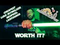 Luke skywalker rotj xenopixel lightsaber review  padawan outpost  darkwolf sabers  lgt sabers