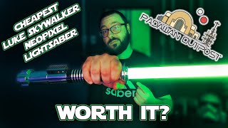 Luke Skywalker ROTJ Xenopixel Lightsaber Review | Padawan Outpost | Darkwolf Sabers | LGT Sabers