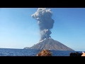 July 3, 2019 ~ Stromboli From The Mediterranean Sea ~ Eruption ~ Via Lucars46