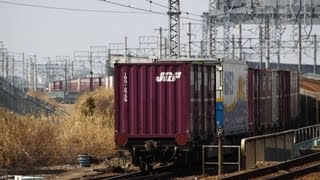 東海道本線1073列車(東青森~福岡タ)EF210-7