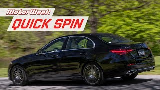 2022 Mercedes-Benz C-Class | MotorWeek Quick Spin screenshot 1