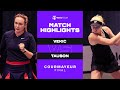 Donna Vekic vs. Clara Tauson | 2021 Courmayeur Final | WTA Match Highlights