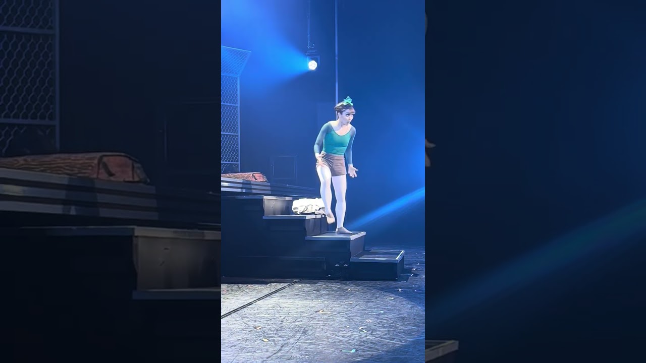 松浦景子、舞台上で絶叫