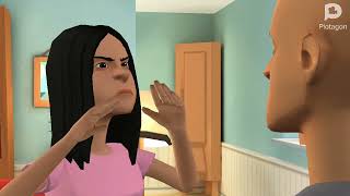 S1 EP3 Classic Caillou Come To TCXO Animated's house/grounded