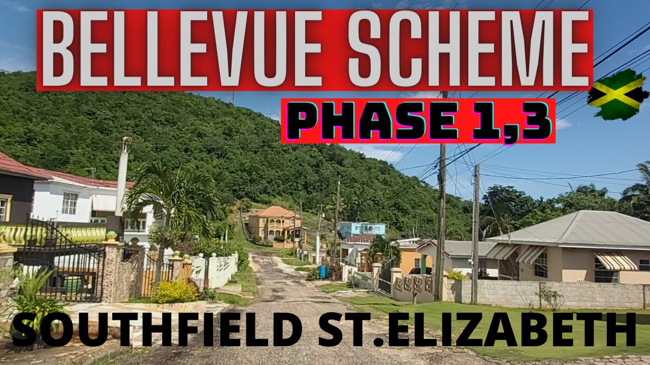 A TOUR TO BELLEVUE SCHEME PHASE 1&3 RESIDENTTIAL SOUTHFIELD ST.ELIZABETH JAMAICA YouTube