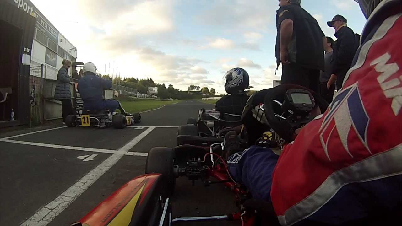 KZ2 onboard Mt Wellington Kart Club Open Final YouTube