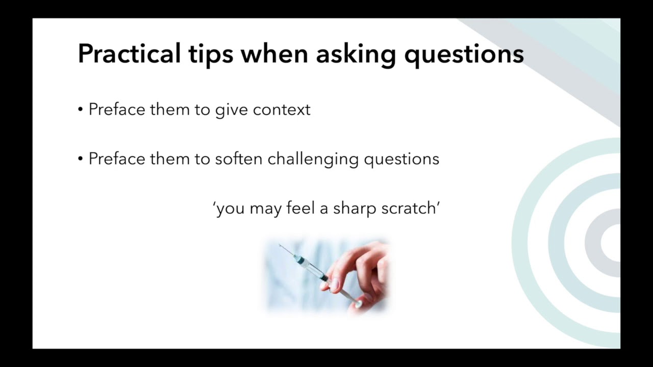 Quick Question Tips 14 - Practical tips when asking questions - YouTube