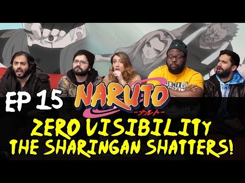 Naruto - Episode 15 Zero Visibility, The Sharingan Shatters! - Group Reaction