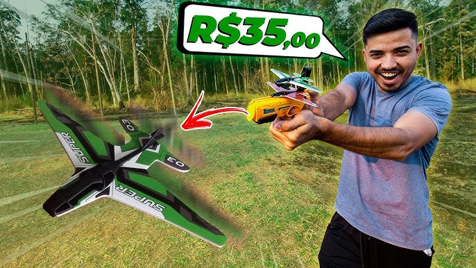 Em promoção! Grande Espuma Avião Voando De Planador Brinquedo Lançar Mão De  Isopor De Avião Ao Ar Livre Jogo De Aviões Modelo De Brinquedos Aeronave  Para Crianças Meninos Presente