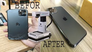 Iphone 11 Pro Back Gl Broken Replace Refox Laser Machine Without Open Phone T7Ir01