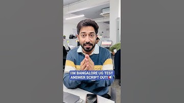 IIM Bangalore UG Admission Test 2026 | Answer Script & Objection Window OPEN📢