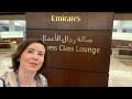 Amazing Emirates Business Class Lounge in Dubai