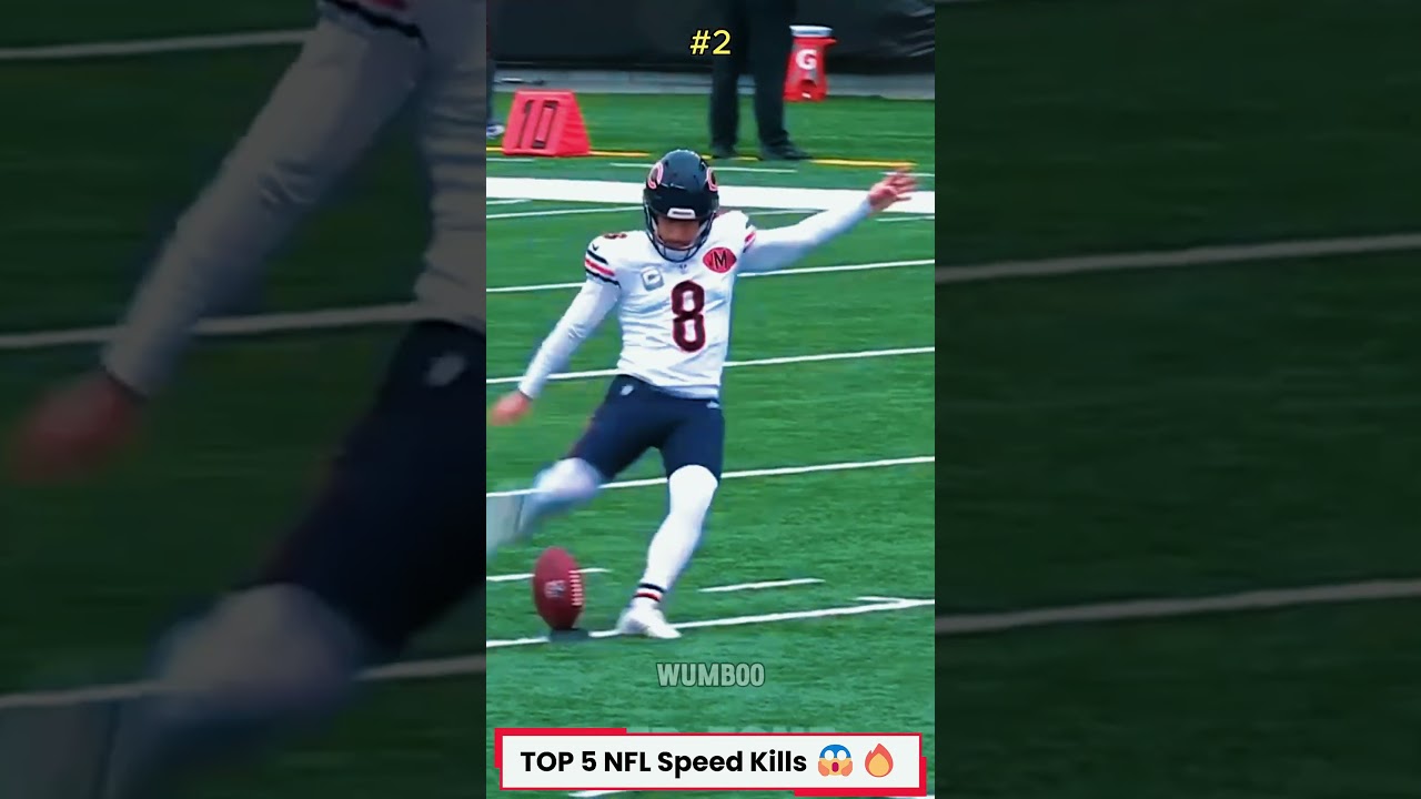 Top 5 NFL Speed Kills 😱🔥 Fastest Plays That Left Defenders Frozen! ⚡🏈 #shorts