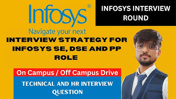 Infosys Interview Preparation In SE, DSE & PP Role | Technical And HR Round