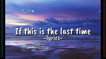 LANY - If this is the last time (Lyrics)