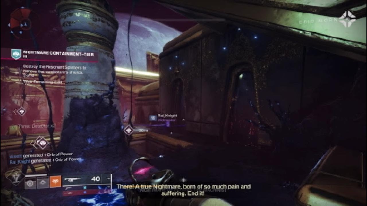 Nightmare Containment | Resonant Splinters: