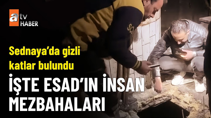 Suriye'de Sednaya hapishanesinde gizli katlar bulundu - atv Ana Haber 9 Aralık 2024