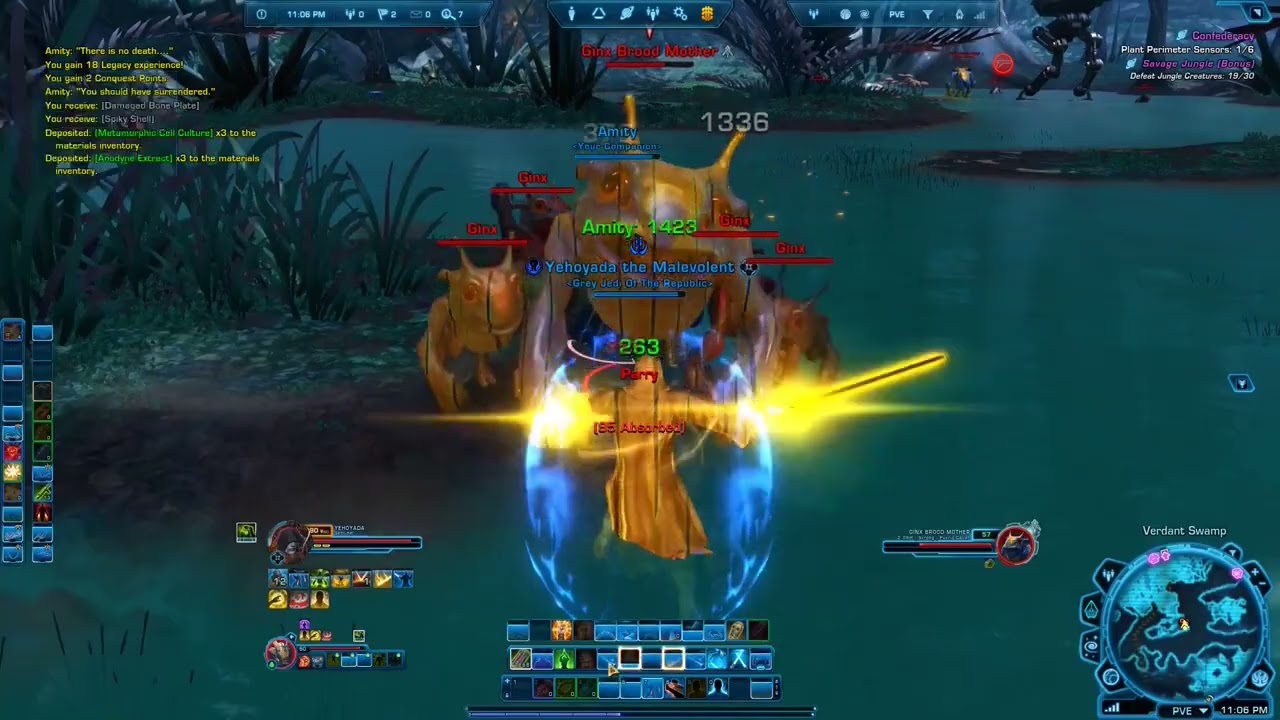 Star Wars - The Old Republic # Confederacy Yavin 4. (full story) # Malevolent Jedi Knight, Yehoyada.