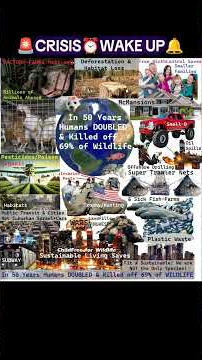 EARTH CRISIS ⏰ Wildlife Environment Destroyed by People