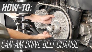 How To Change the Drive Belt on a Can-Am Maverick X3