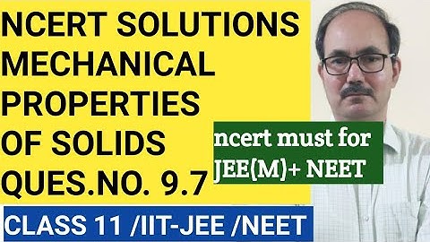NCERT SOLUTIONS CLASS 11 PHYSICS/QUES .NO . 9.7 CHAP-9/PHYSICS4YOU