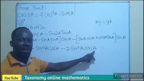 How to prove trigonometric identity || The proof of compound angle