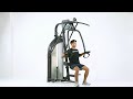 Sportsart df303 lat pulldown  mid row  fitness direct