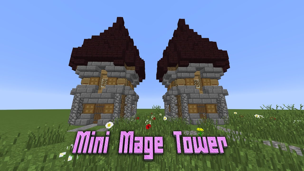 mage tower minecraft instructions