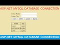 Insert Update Delete View and search data from mysql database in asp.net