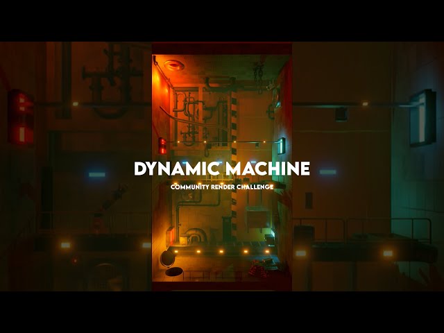 RFactory - Dynamic Machine 3D Community Render Challenge Submission class=