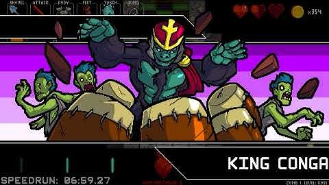 Crypt of the NecroDancer - Monk - All Zones