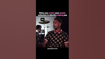When Your Puzzle Collection Starts Judging You 🧩😂 Play free puzzles at jspuzzles.com & join the fun!