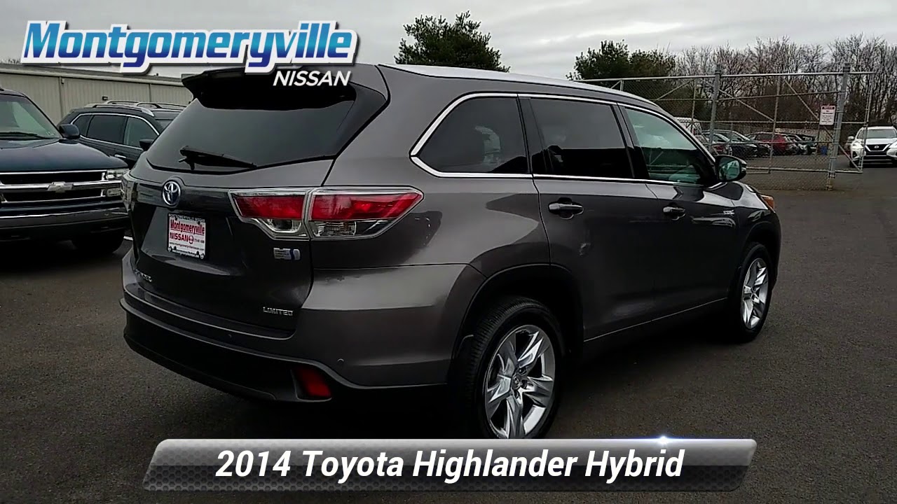 Used 2014 Toyota Highlander Hybrid Limited Platinum, Montgomeryville