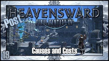 Final Fantasy 14 - Causes and Costs | Post-Heavensward Main Scenario Quest | 4K60FPS