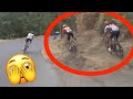 Riding off road at tour du limousin