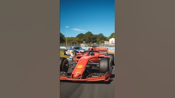 f1 car beats nascar #aivideo