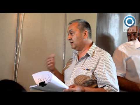 გურჯაანის საკრებულოს თავმჯდომარედ ვანო ბერიძიშვილი აირჩიეს