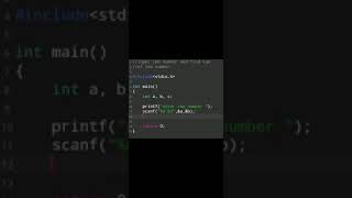 #18| C programming Tutorial For beginners | Coding Exercise 19 #shorts #clanguage
