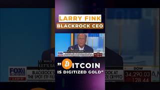BLACKROCK CEO Is Now PROMOTING Bitcoin On LIVE TV! #shorts
