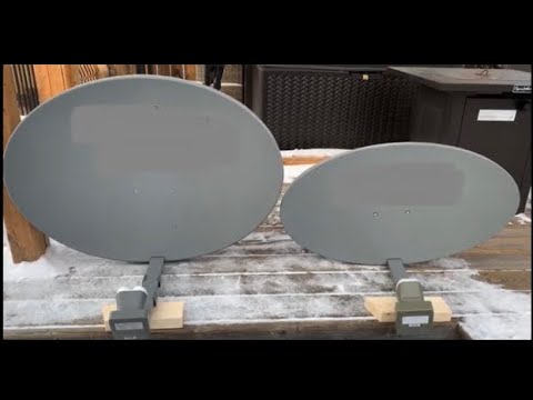 BIG Shaw satellite dish | Free Satellite TV | FTA