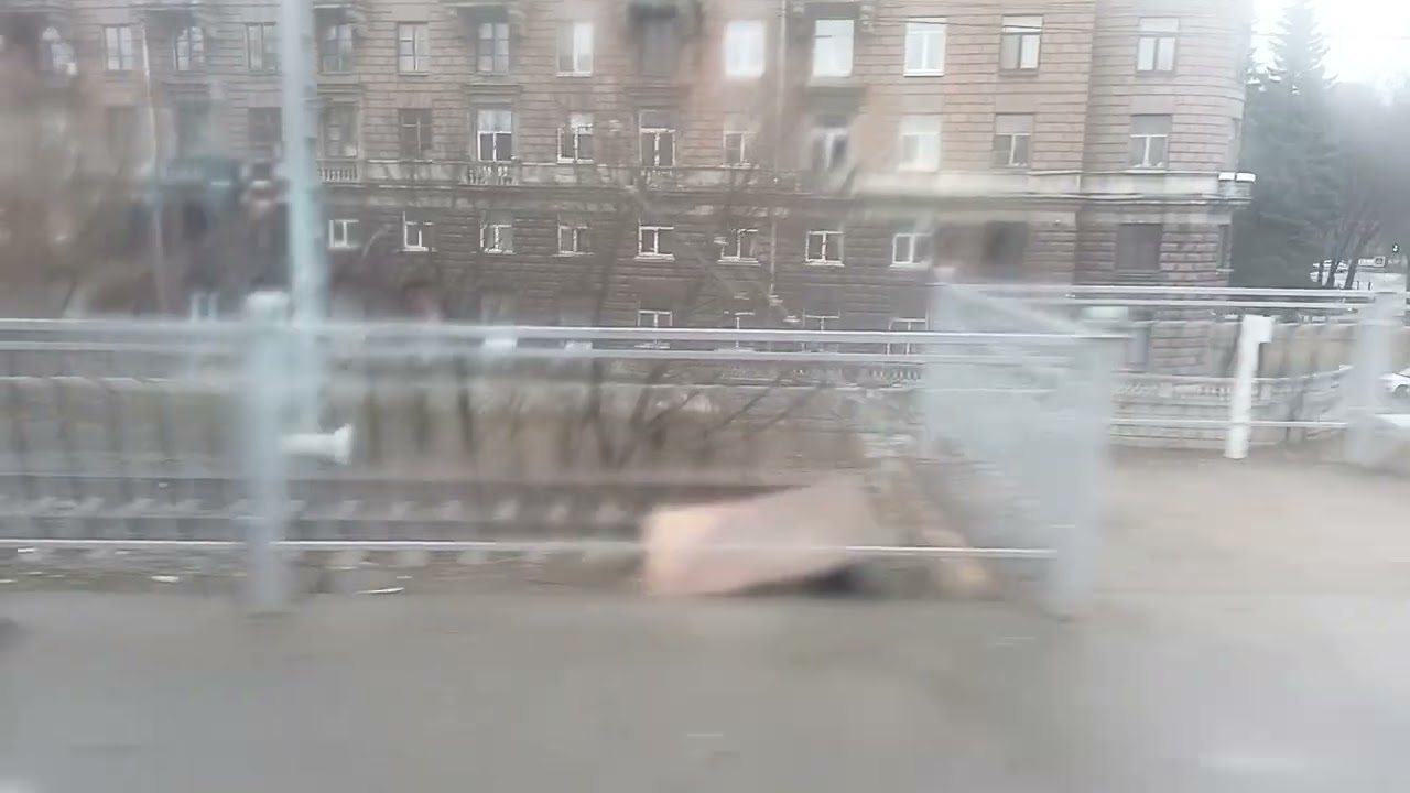 Поездка на Электричке ЭТ2М от Санкт-Петербурга до Выборга.1 часть.