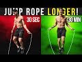 Go From 30 Sec To 30 Min Jumping Rope (Without Stopping)