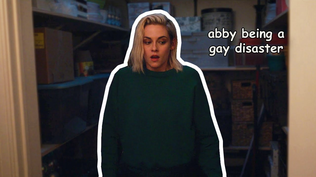 abby being a gay disaster for four minutes "straight" | happiest season