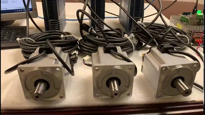 Servo Motor Kits with EtherCAT Motion Control Card Testing