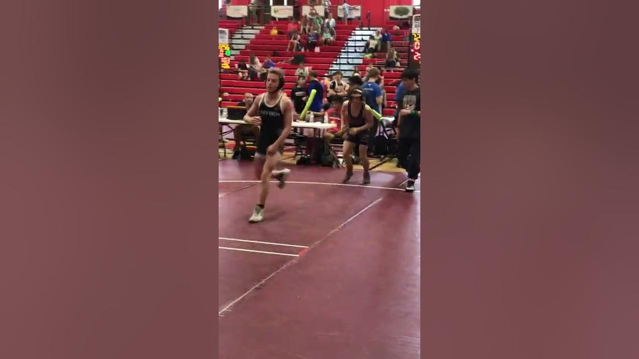 Xander Adelberg wrestling Battle of Bama Middle School 114 lb YouTube