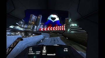 WipEout Omega Collection - Unity Square PSVR 4K/60FPS