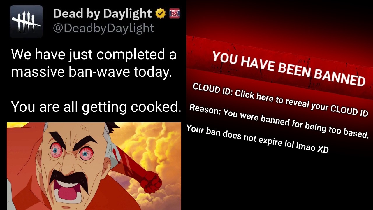 A massive Dead by Daylight ban-wave just happened