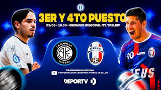 La Kapilla Futsal vs Zeus FC (3er puesto) - Copa de Plata Sur | Trelew 2026