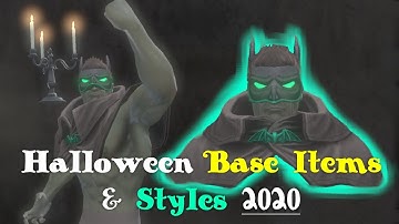 DCUO - Halloween Base Items & Styles 2020