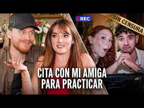Mi AMIGA Elaine Me Enseña A Hablar con Mujeres - Andrea y Edu Reaccionan | (LA LARGA)